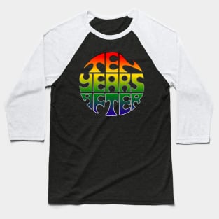 Ten Years After Rainbow Logo Baseball T-Shirt